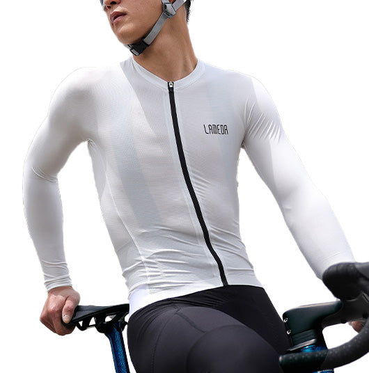 LAMEDA サイクルジャージ CoolMax 長袖 薄手 Silver Soul【メーカー在庫】