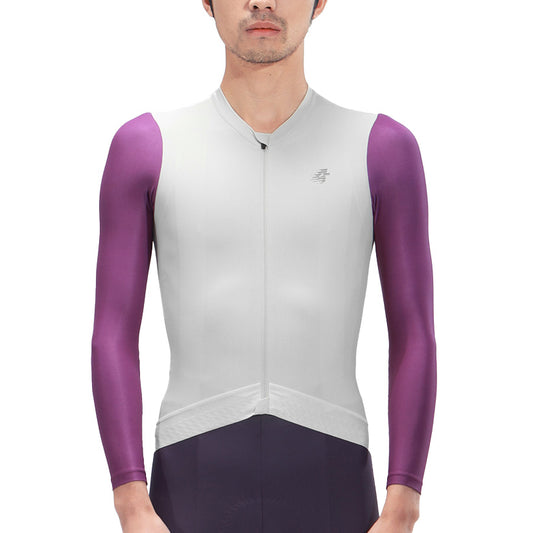 LAMEDA サイクルジャージ 長袖 薄手 Wingバイカラー【メーカー在庫】