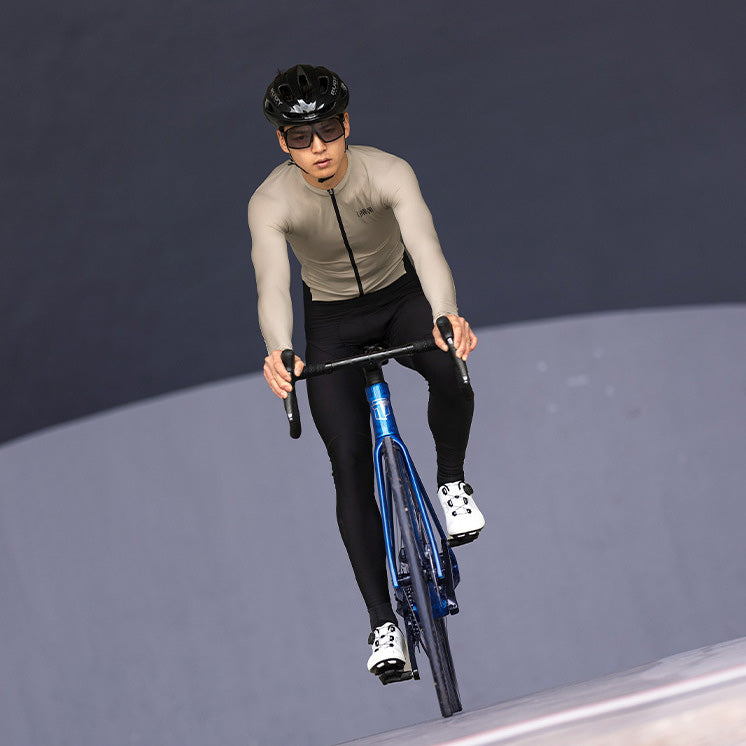 LAMEDA サイクルジャージ CoolMax 長袖 薄手 Silver Soul【メーカー在庫】