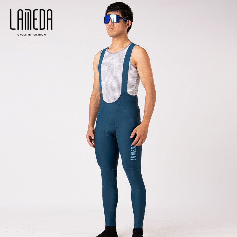 LAMEDA ビブタイツ 薄手 メンズ Commitment【メーカー在庫】
