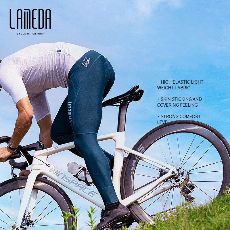 LAMEDA ビブタイツ 薄手 メンズ Commitment【メーカー在庫】